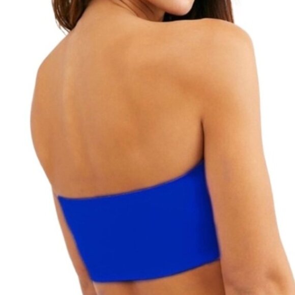 Free People Bandeau Blue Neo Nina XS Extra Small - Picture 2 of 6